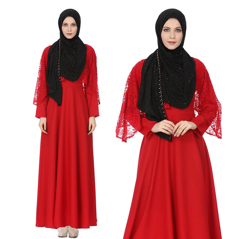 Muslimische robe Langes Kleid