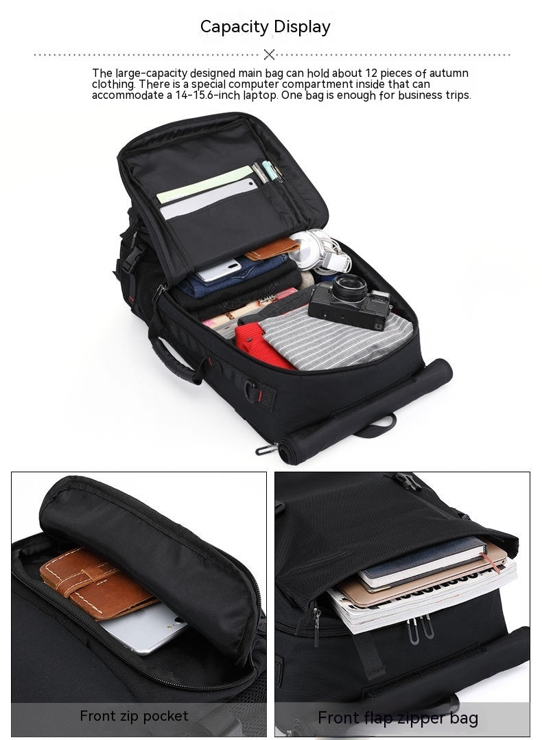 Bergsteigen Pfeife Rucksack Gepäck Tasche Schuhe Tasche Funktion Multi-Wandern Leicht Outdoor Casual Reise Rucksack