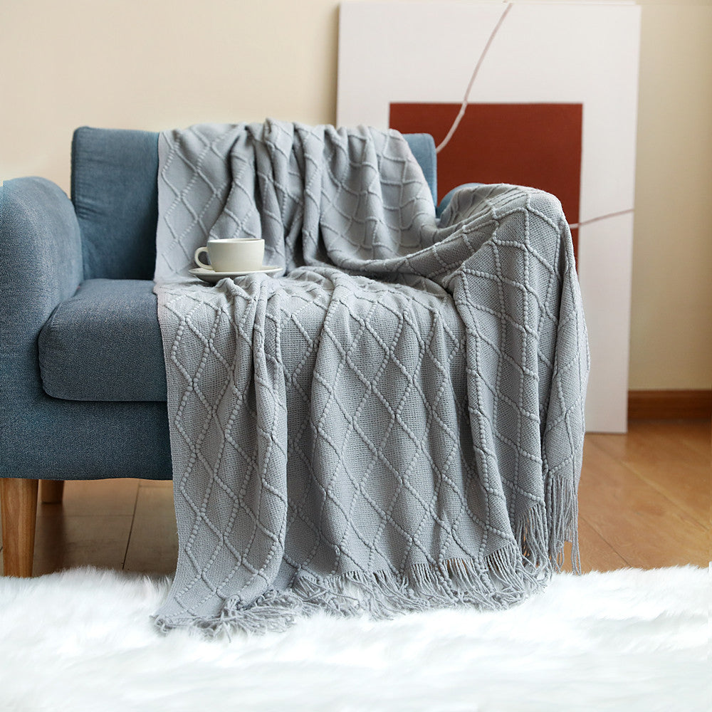 Sofa blanket blanket Nordic office blanket