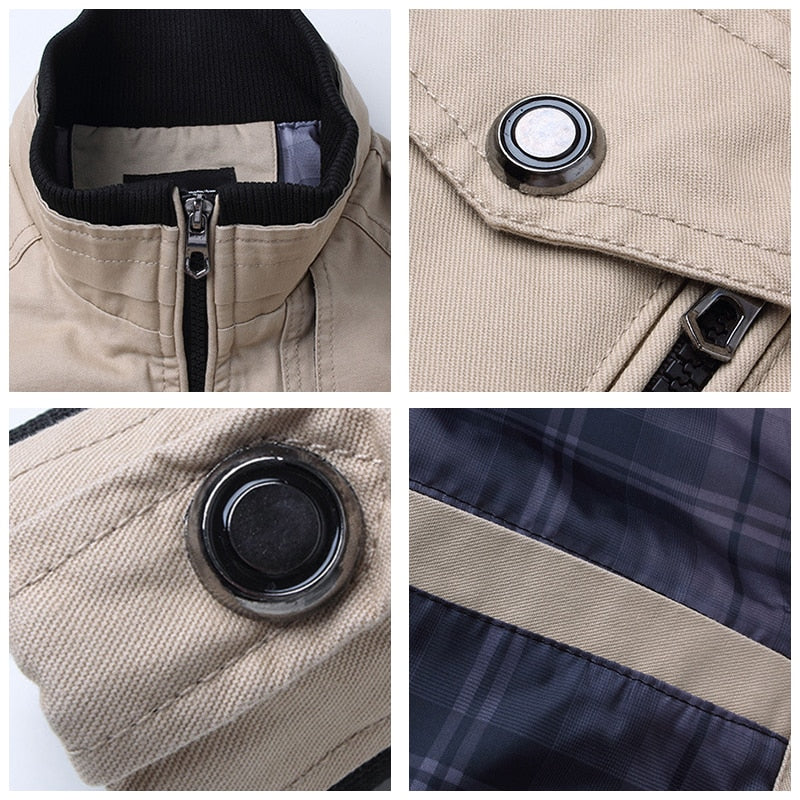 Bomber Jacke Männer Mode Casual Windjacke Jacke Mantel Männer 2023 Frühling Herbst