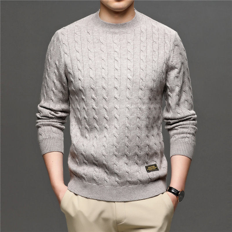 Marke Pullover Männer Streetwear Fashion Strickwaren Jumper Oansatz