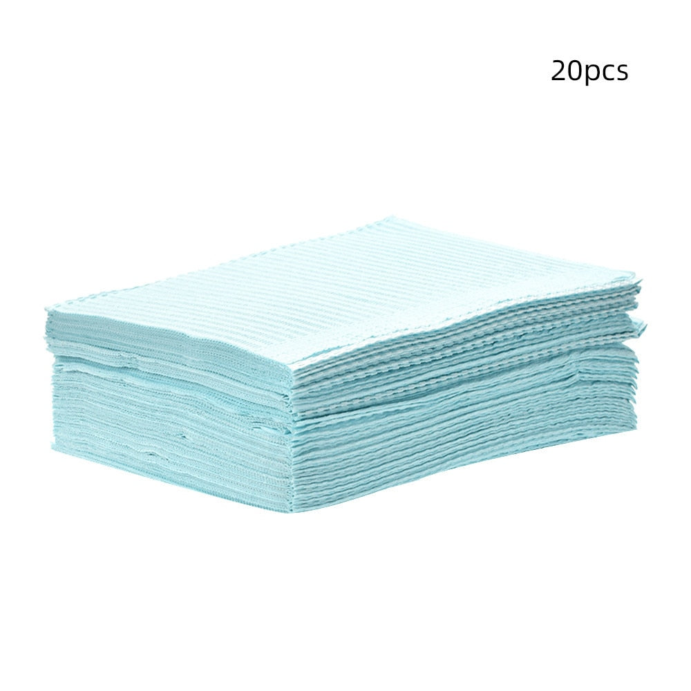 20/50Pcs Disposable Tattoo Clean Pad Tattoo Table Covers Clean Pad Patient Napkins Beauty Tattoo Accessories Tattoo Bibs
