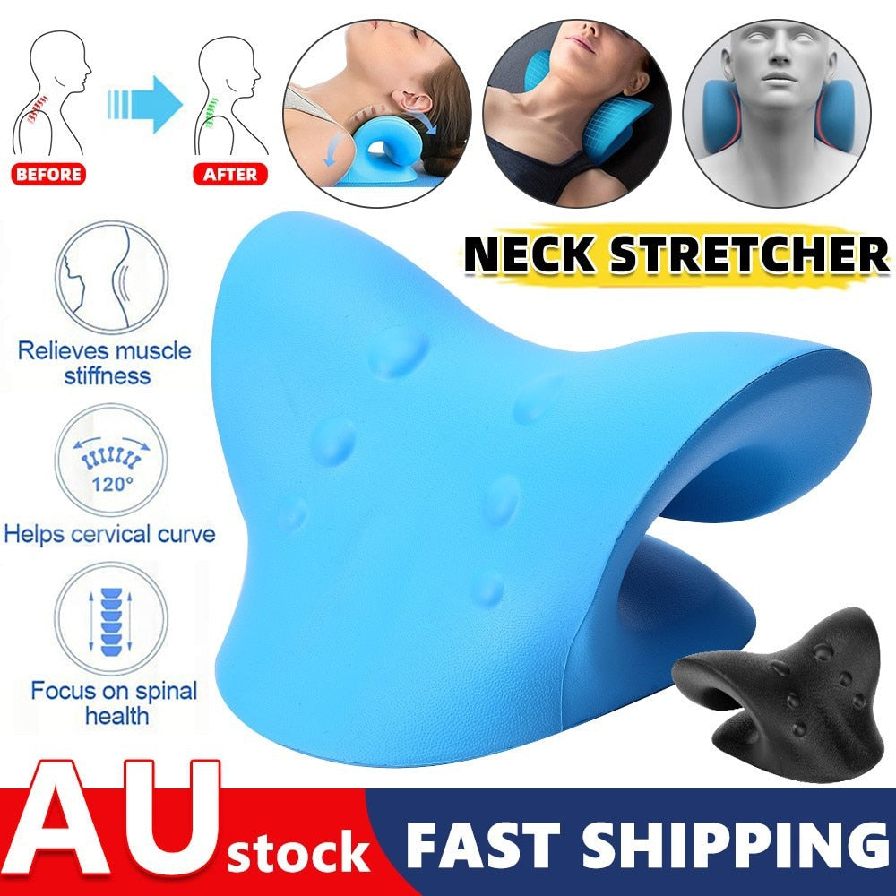 Neck Massage Kissen Hals Schulter Zervikale Chiropraktik Traktion Gerät Massage Kissen für Schmerzen Relief Körper Neck Massager