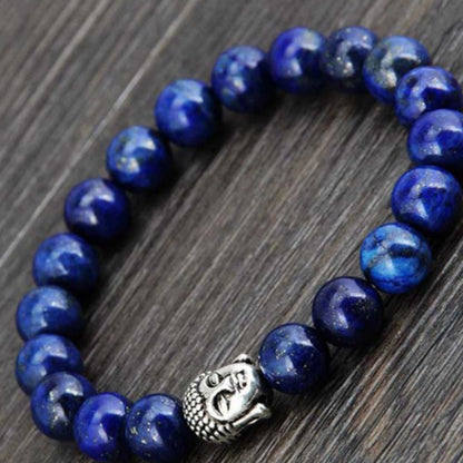 Natürliches Lavastein-Armband mit 7 Farben Amethyst-Tigerauge