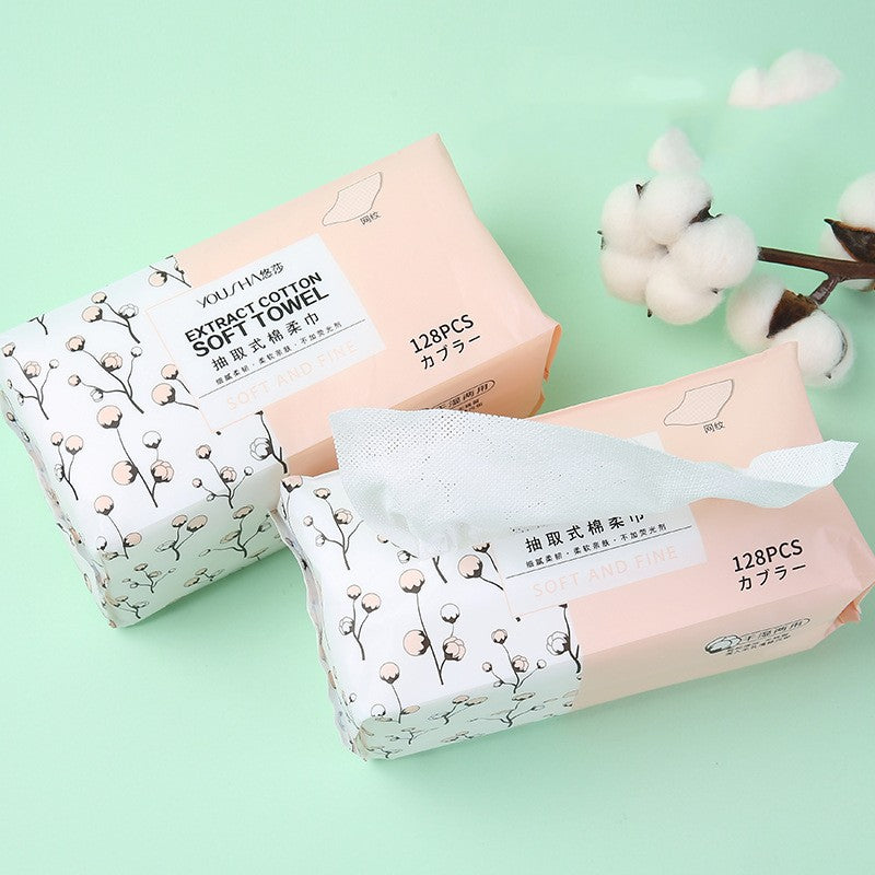 Removable Soft Cotton Sanitary Napkins Disposable Face Cloth