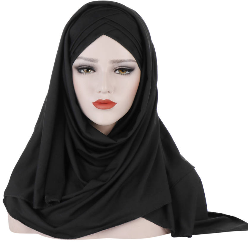 Muslimischer Lady Fashion Patch Hijab