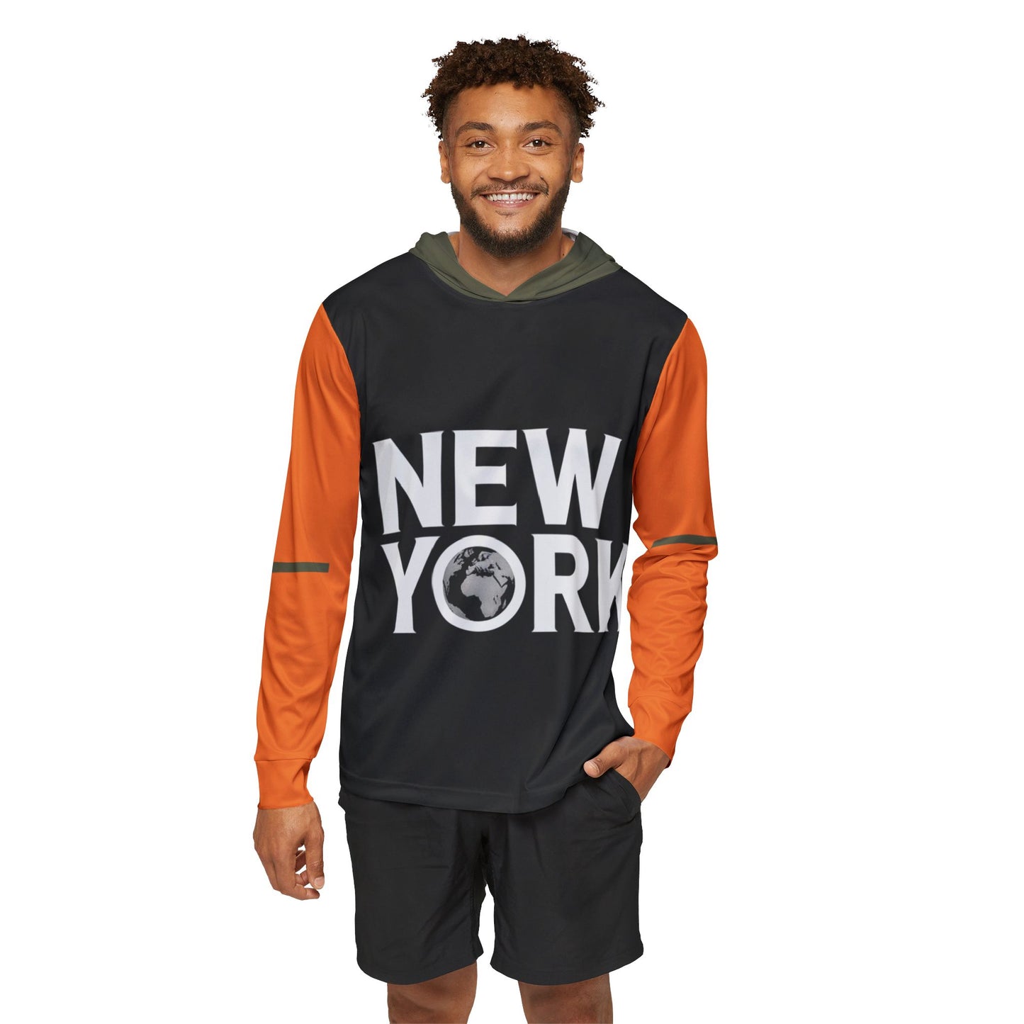 Herren-Sport-Hoodie mit New York-Aufdruck - Activewear für Sportler, Fitnessstudio-Sitzungen, Outdoor-Aktivitäten, Geschenke für Sportliebhaber, Cool [...]
