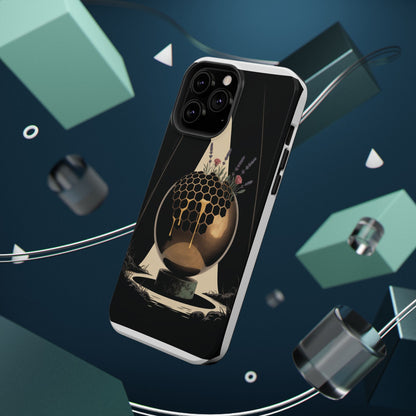 Künstlerische stoßfeste Handyhülle mit einzigartigem Globus-Design, langlebiges Handy-Zubehör, ideal als Geschenk, für Wohnkultur, moderner Stil, umweltfreundlich