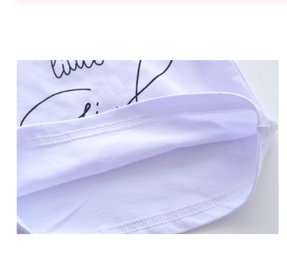 Kleinkind Baby Mädchen Kleidung Papas Kleines Mädchen T-shirt Cartoon Hosen Stirnband Kleinkind Outfits Kleidung Set