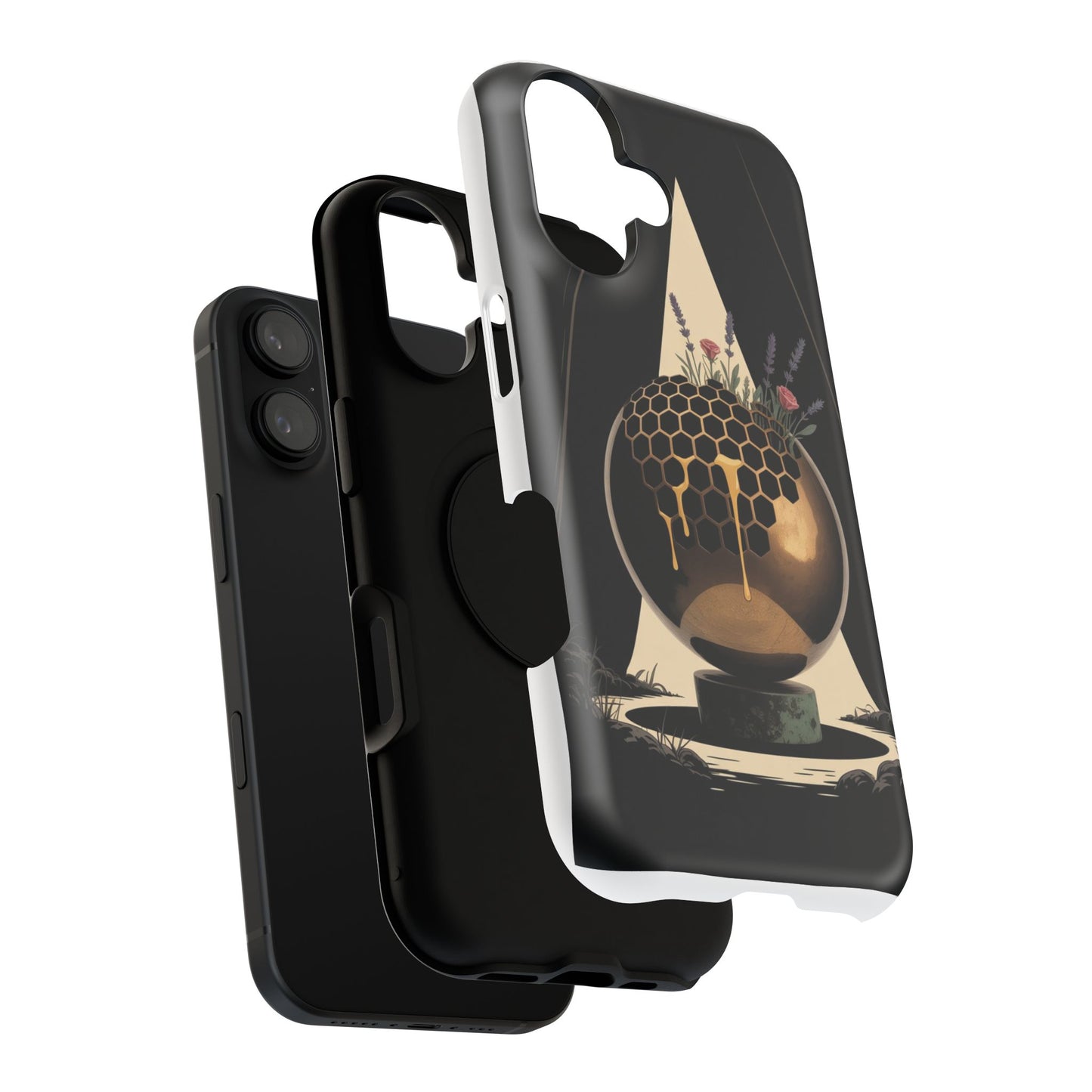 Künstlerische stoßfeste Handyhülle mit einzigartigem Globus-Design, langlebiges Handy-Zubehör, ideal als Geschenk, für Wohnkultur, moderner Stil, umweltfreundlich