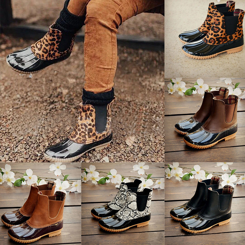 Waterproof boots Rain boots Casual boots
