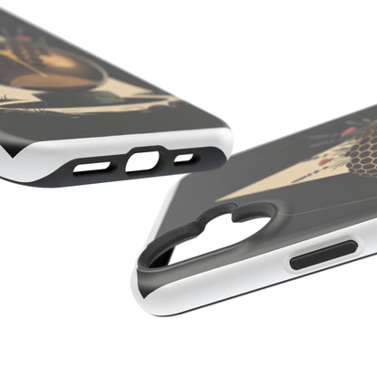 Künstlerische stoßfeste Handyhülle mit einzigartigem Globus-Design, langlebiges Handy-Zubehör, ideal als Geschenk, für Wohnkultur, moderner Stil, umweltfreundlich