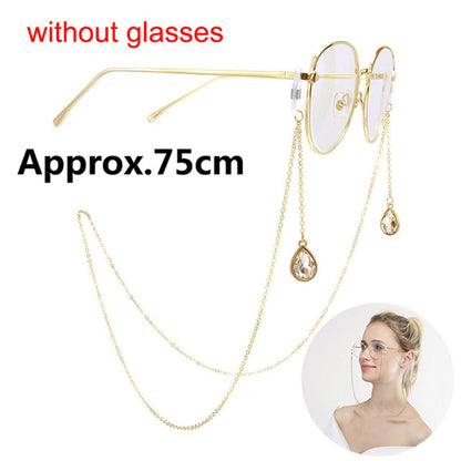 1 piece glasses strap reading glasses hanging chain fashion sunglasses