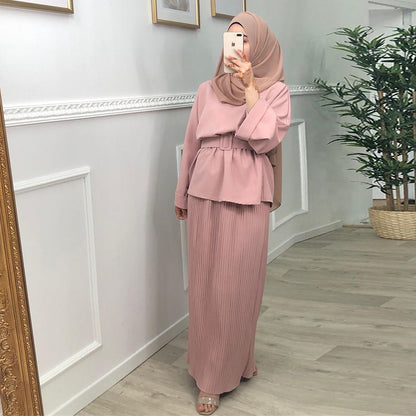 Ramadan Eid Mubarak Abaya Dubai Türkiye Hijab Dress Muslim Se