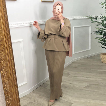 Ramadan Eid Mubarak Abaya Dubai Türkiye Hijab Dress Muslim Se