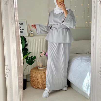 Ramadan Eid Mubarak Abaya Dubai Türkiye Hijab Dress Muslim Se