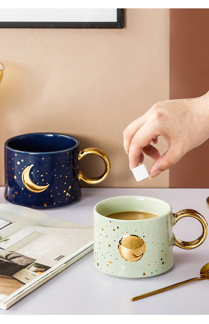 Leere Tasse Paar Becher Keramik Wasser Trinkbecher Home Milch Kaffee