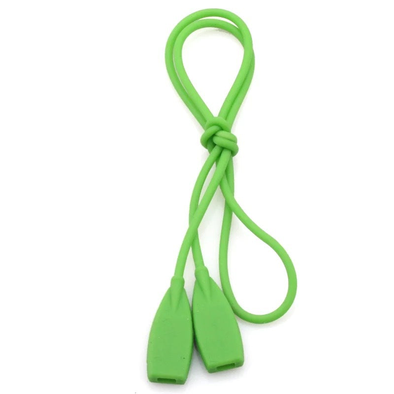Non-slip lanyard fixed band silicone glasses strap