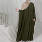 Eid Hooded Muslim Women Hijab Dress Prayer Garment Jilbab Abaya Long Khimar Full Cover Ramadan Dress Abayas Islamic Clothing niqab