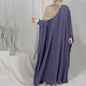 Eid Hooded Muslim Women Hijab Dress Prayer Garment Jilbab Abaya Long Khimar Full Cover Ramadan Dress Abayas Islamic Clothing niqab