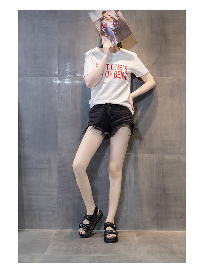 Sports daddy sandals casual flat all-match ins tide platform shoes