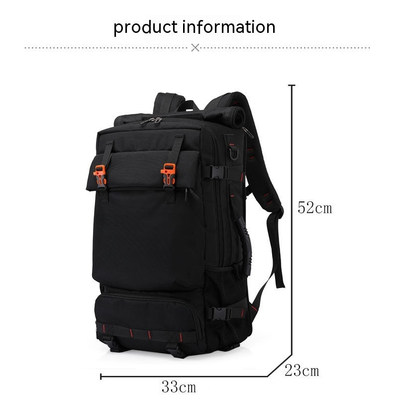 Bergsteigen Pfeife Rucksack Gepäck Tasche Schuhe Tasche Funktion Multi-Wandern Leicht Outdoor Casual Reise Rucksack