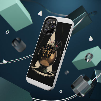 Künstlerische stoßfeste Handyhülle mit einzigartigem Globus-Design, langlebiges Handy-Zubehör, ideal als Geschenk, für Wohnkultur, moderner Stil, umweltfreundlich