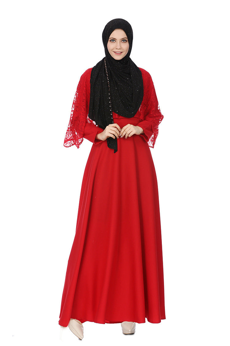 Muslimische robe Langes Kleid