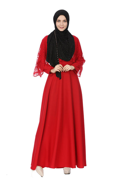 Muslimische robe Langes Kleid