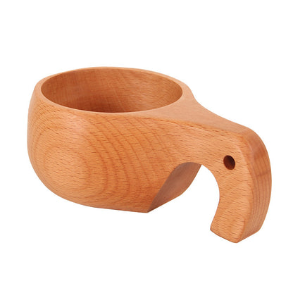 Buchenholztasse Kaffeetasse Finnland Kuksa Holztasse