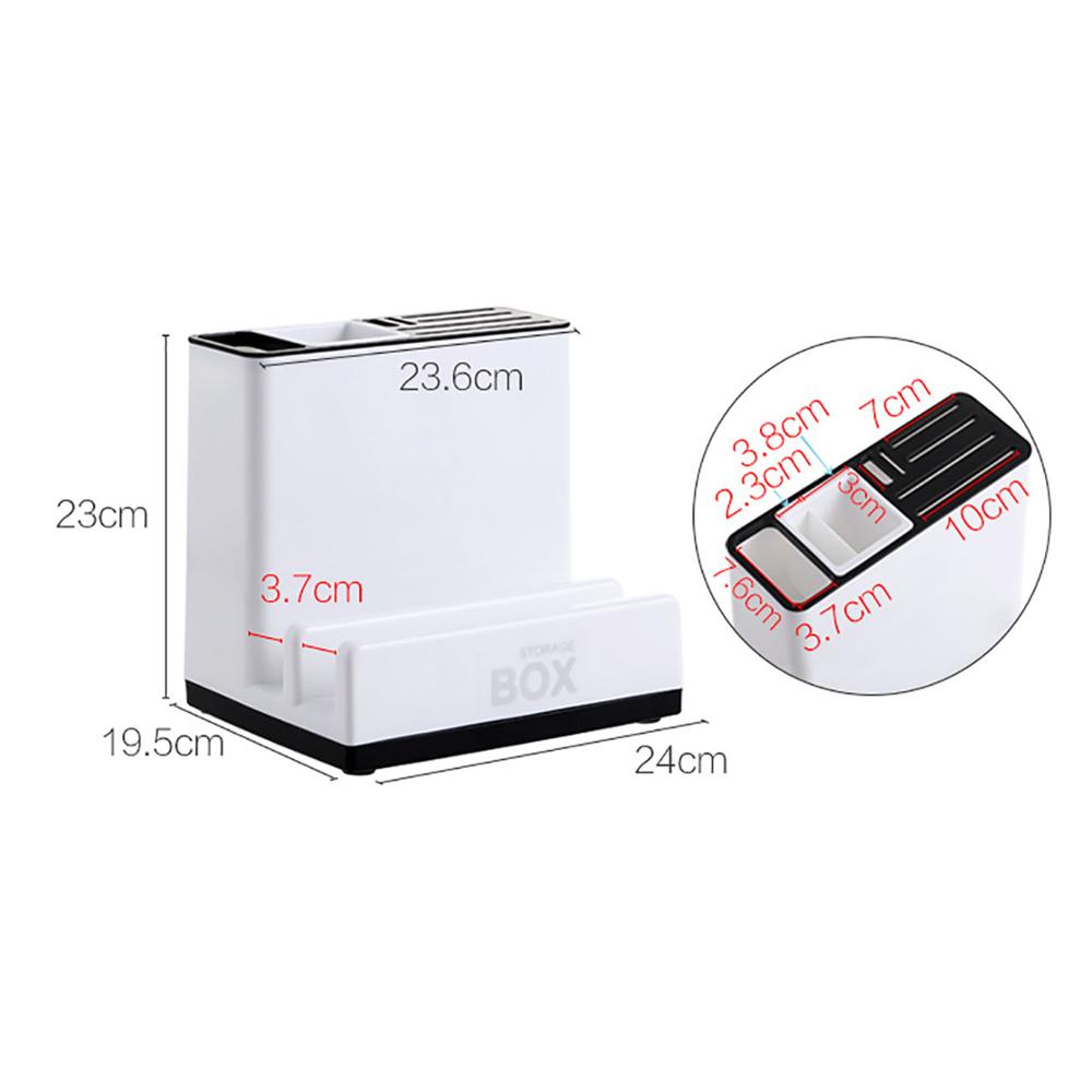 Tableware Storage Holder Kitchen Knife Plastic Storage Racks for Kitchen Cabinet