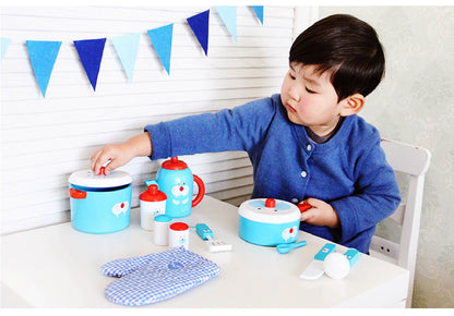 Simulationsgeschirr-Kochtopfkombination