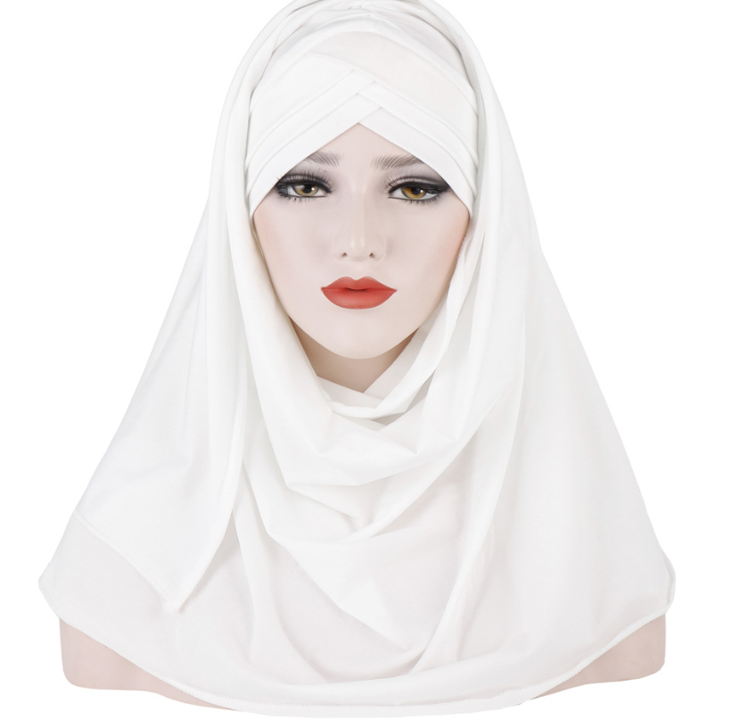 Muslimischer Lady Fashion Patch Hijab