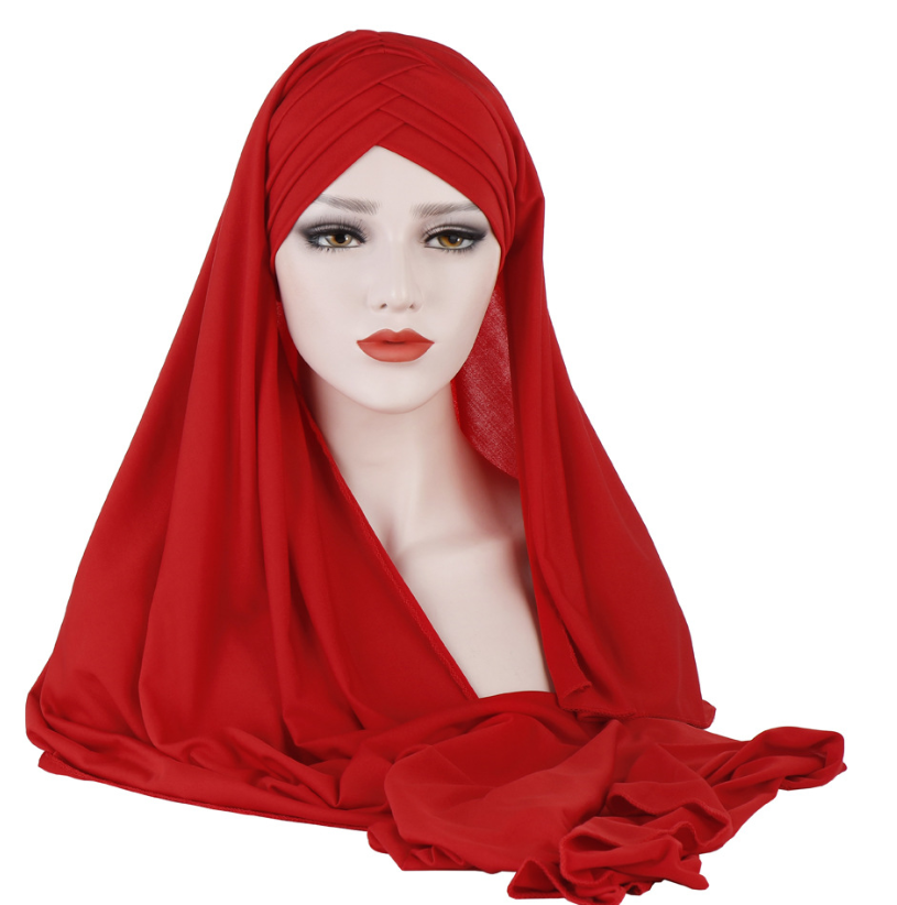 Muslimischer Lady Fashion Patch Hijab