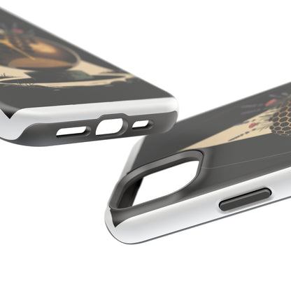 Künstlerische stoßfeste Handyhülle mit einzigartigem Globus-Design, langlebiges Handy-Zubehör, ideal als Geschenk, für Wohnkultur, moderner Stil, umweltfreundlich