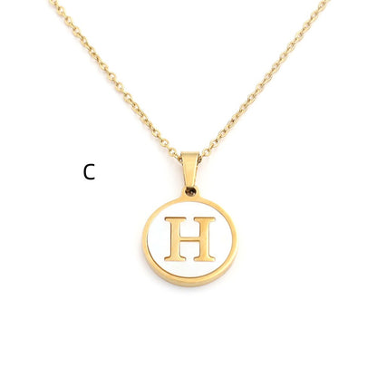 INS 26 englische Buchstaben-Anhänger-Ornamente