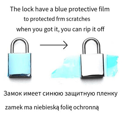 Punk-Kettenschloss-Anhänger-Halskette für Damen und Herren Hip-Hop-Schmuck