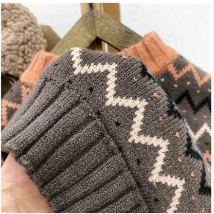 Koreanische Version von Kinderbekleidung Herren- und Damen-Babypullover