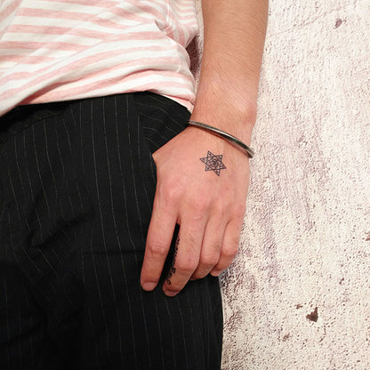 Herrenschmuck Hip-Hop Mobius Diamant Edelstahl Vintage Armband