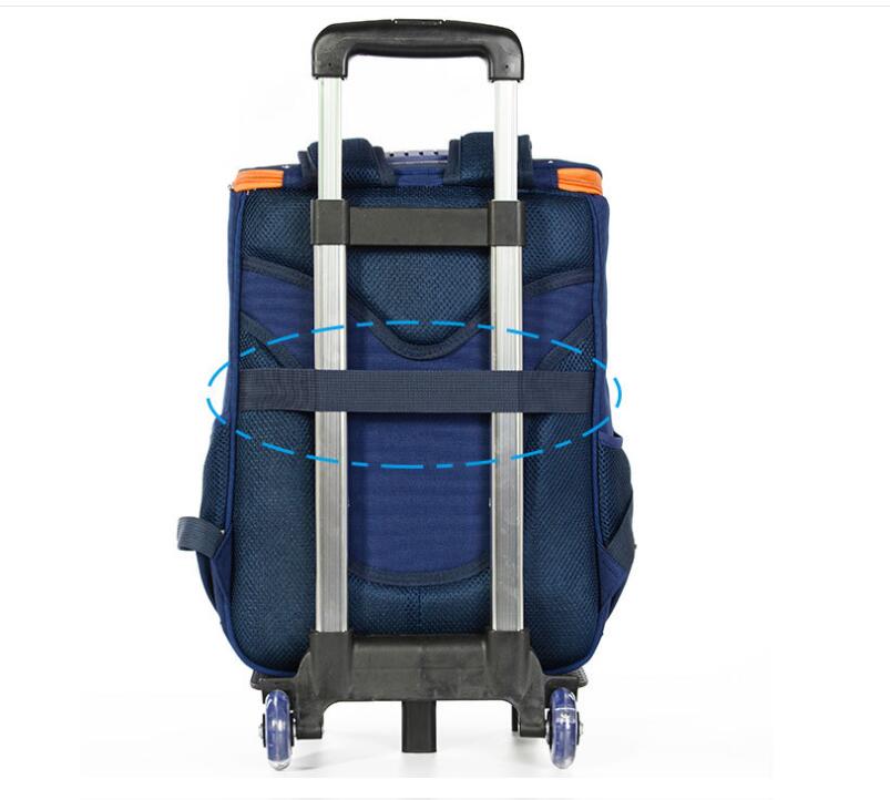 Leichter Kinderrucksack mit Wirbelsäulenschutz für Grundschuljungen