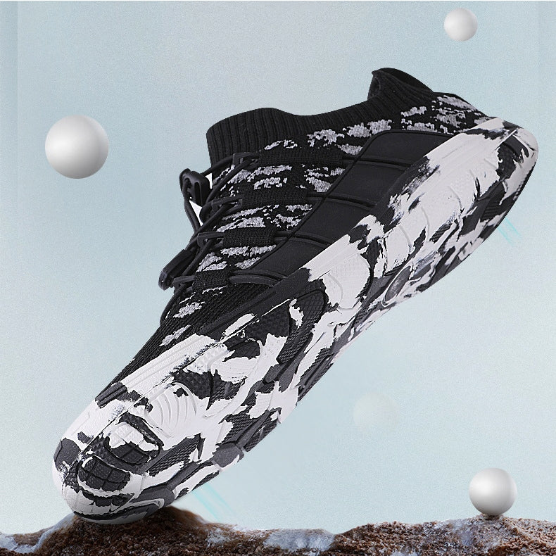 Paar fliegt gewebte Amphibien Upstream Fitness Wasserschuhe