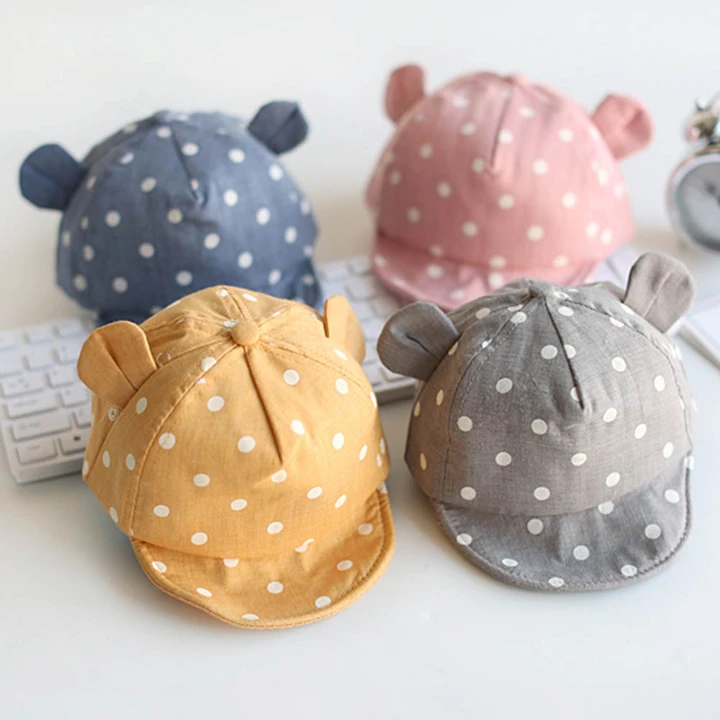 Baby-Sommer-Sonnenhut. Baby-Cartoon-Sonnenhut