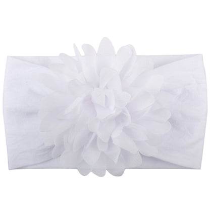Kreatives Chiffon-Blumen-Stirnband für Babyhaare niedliches Prinzessinnen-Stirnband