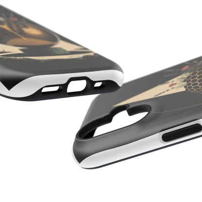 Künstlerische stoßfeste Handyhülle mit einzigartigem Globus-Design, langlebiges Handy-Zubehör, ideal als Geschenk, für Wohnkultur, moderner Stil, umweltfreundlich