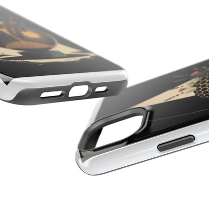 Künstlerische stoßfeste Handyhülle mit einzigartigem Globus-Design, langlebiges Handy-Zubehör, ideal als Geschenk, für Wohnkultur, moderner Stil, umweltfreundlich