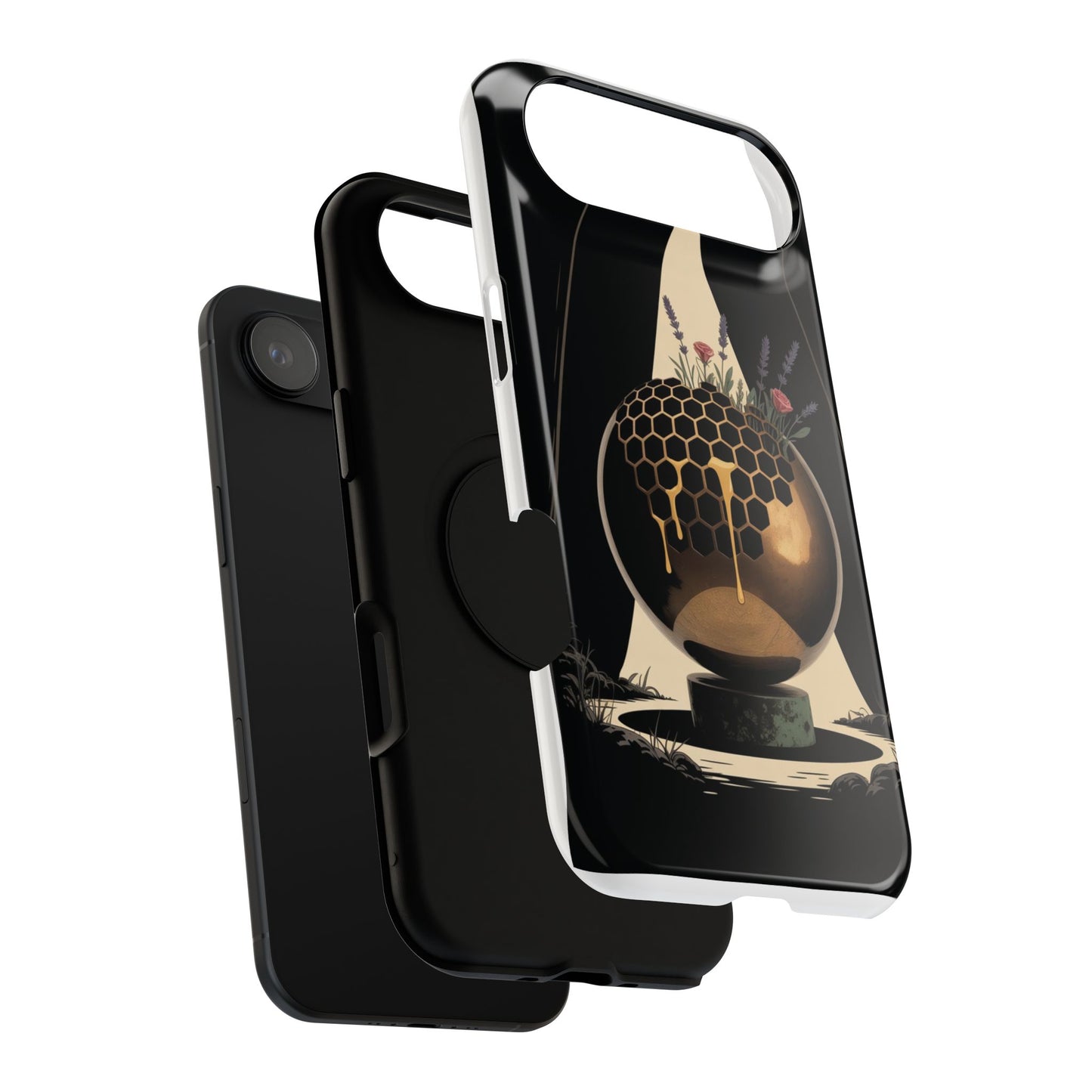 Künstlerische stoßfeste Handyhülle mit einzigartigem Globus-Design, langlebiges Handy-Zubehör, ideal als Geschenk, für Wohnkultur, moderner Stil, umweltfreundlich