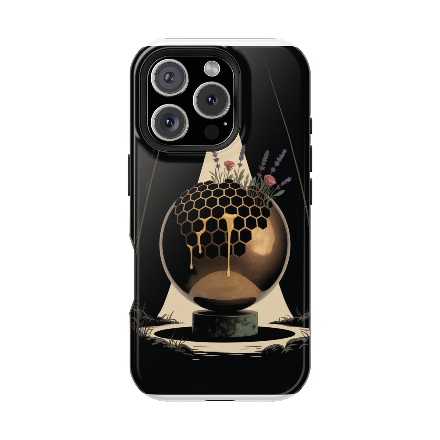 Künstlerische stoßfeste Handyhülle mit einzigartigem Globus-Design, langlebiges Handy-Zubehör, ideal als Geschenk, für Wohnkultur, moderner Stil, umweltfreundlich