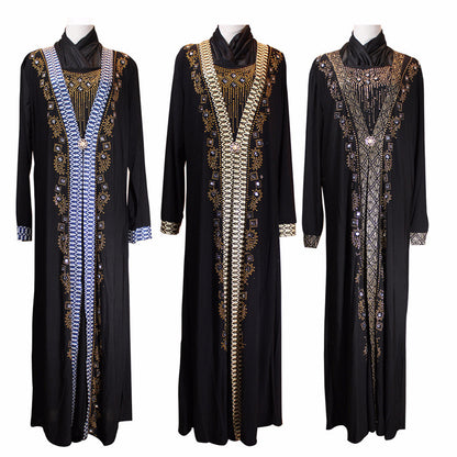 Muslimisches Ramadan-Modekleid mit Perlen