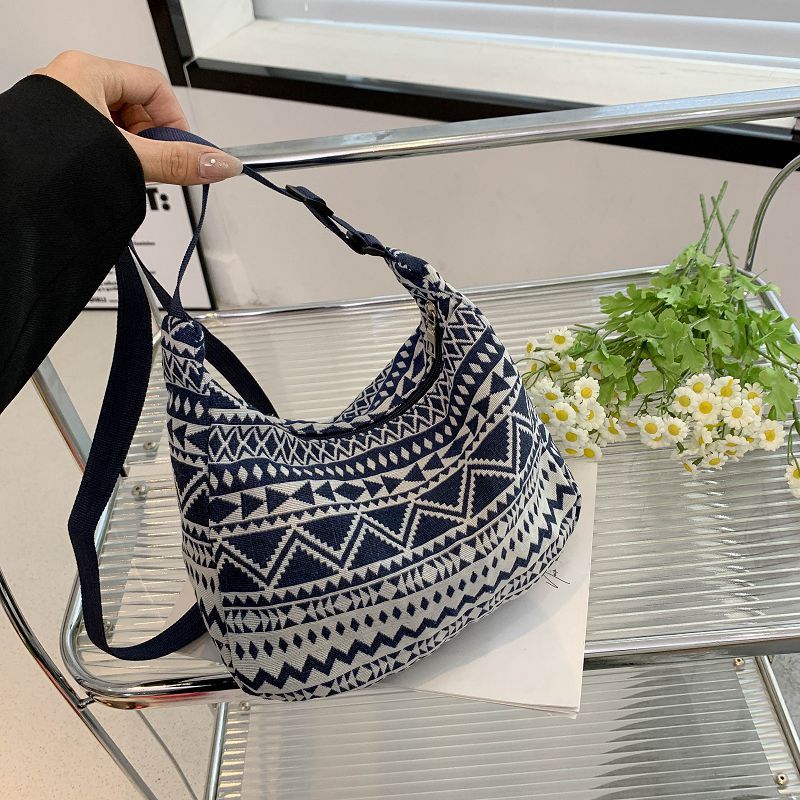 Große Kapazität Canvas Tasche Neue Mode Pendler Frauen