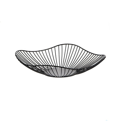 Künstler der moderne Nordic Hause Geschirre Metall Dry Obst Platte Für Baby Snack Obstschale Eisen Handwerk frutero metalico